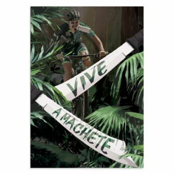 Póster firmado  "Vive"