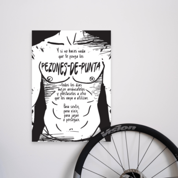 Póster firmado "Pezones de punta" - Imagen 3